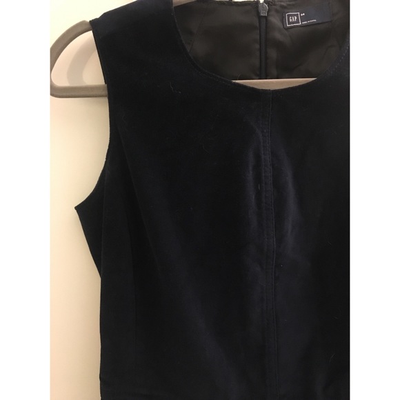 NEW Gap Velvet Shift Dress with Pockets - Picture 4 of 5